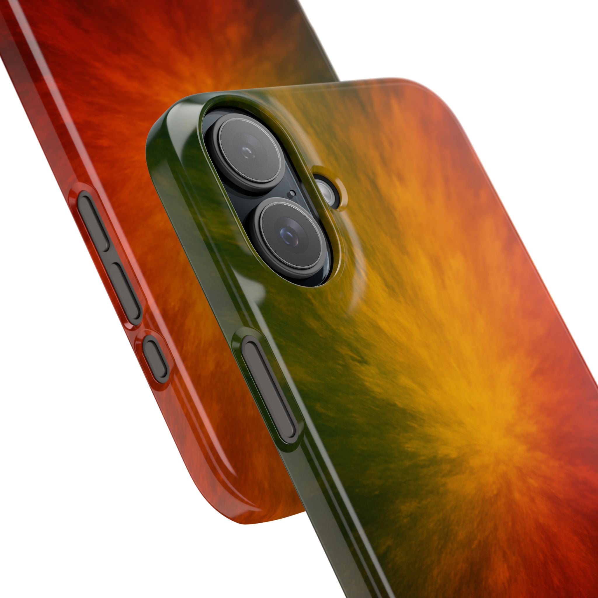 Autumn Burst Slim Phone Case — Fall Color Explosion Phone Cover