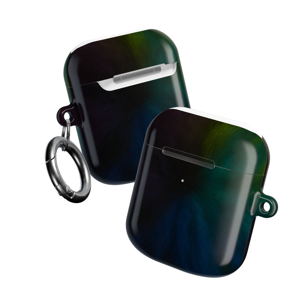 AirPod Case — Red & Blue Nebula Protective Cover