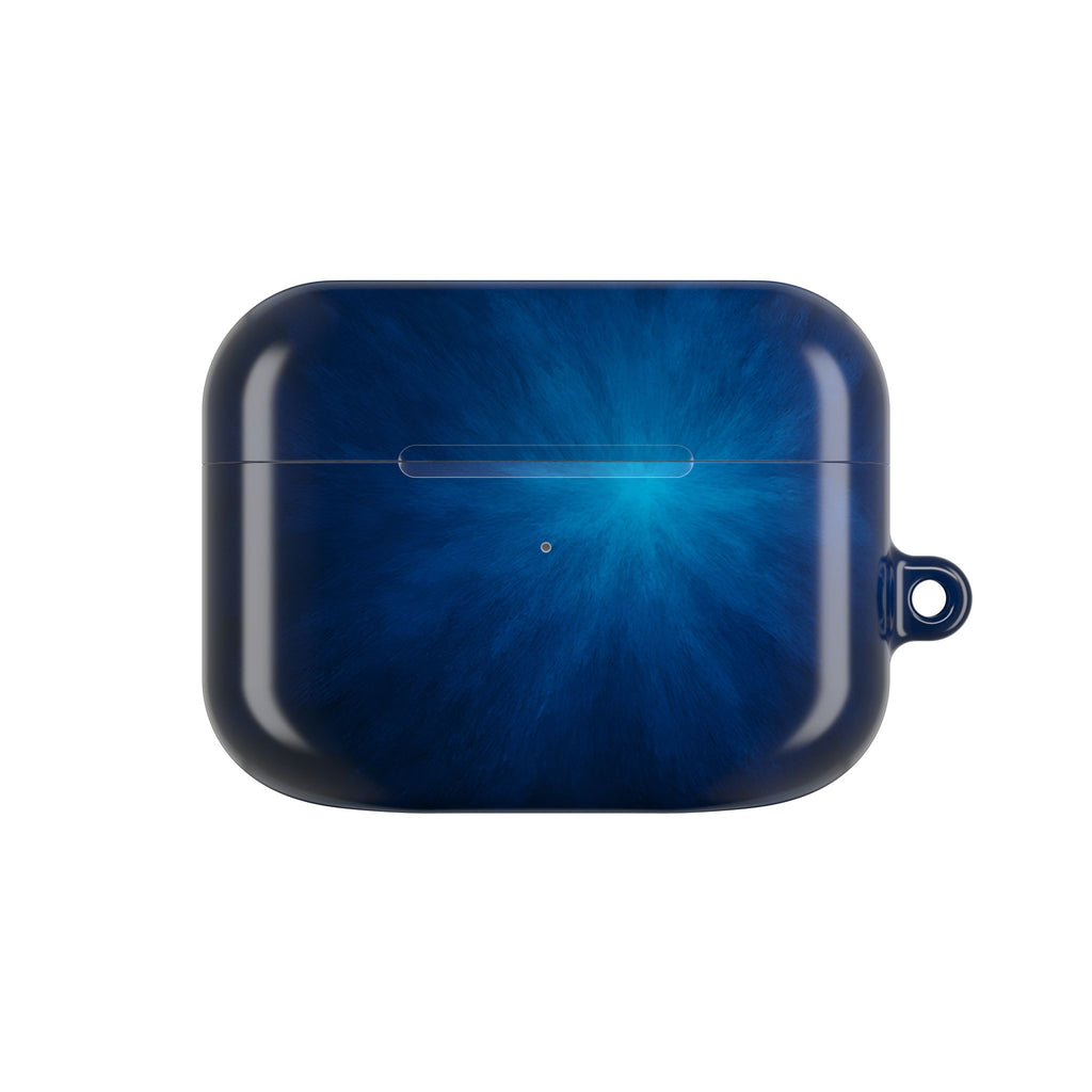 Nebula Blue AirPod Case — Galaxy Burst Protective Case