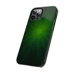Slim Phone Case — Emerald Burst Gradient Slim Case