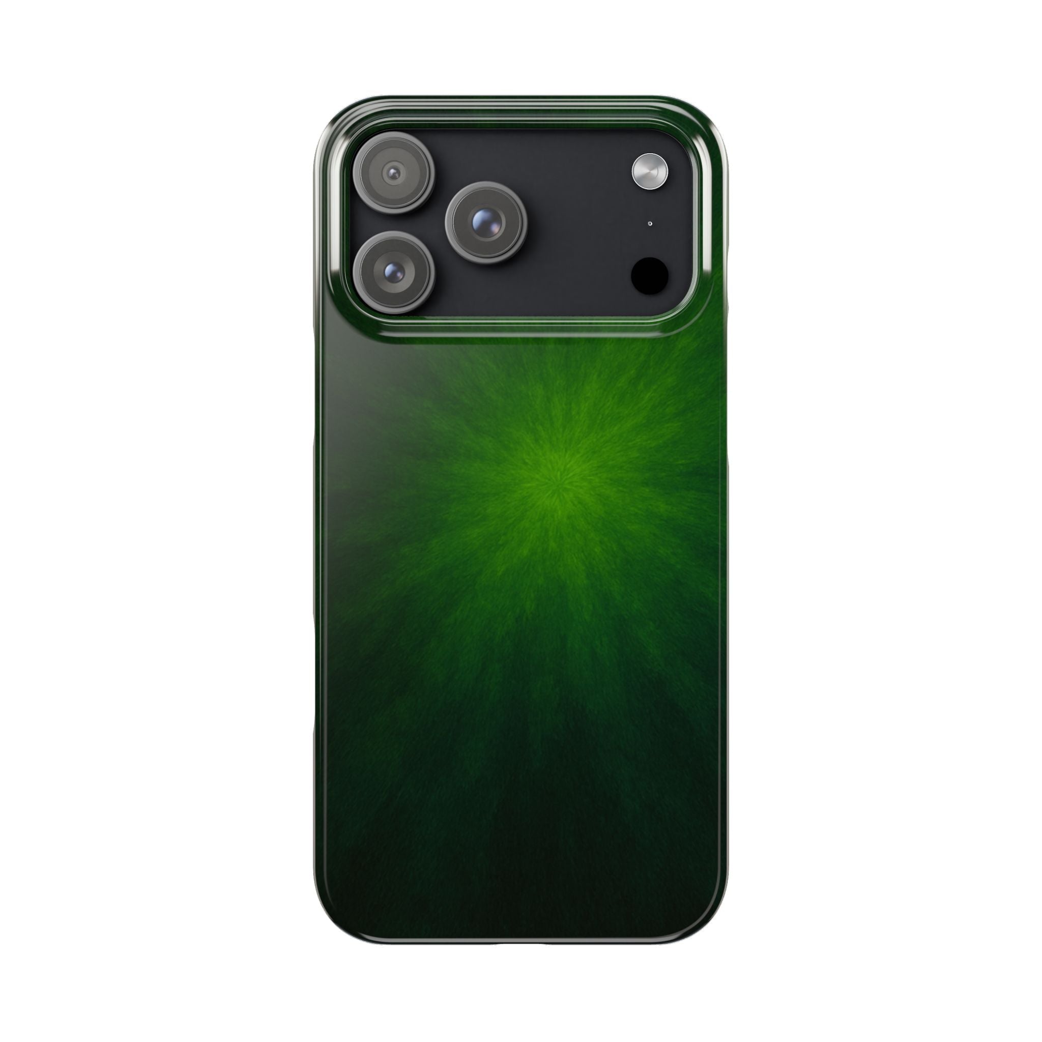 Slim Phone Case — Emerald Burst Gradient Slim Case