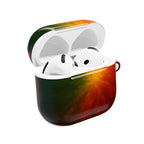 AirPod Case — Red Orange Green Nebula Protective Charging Case