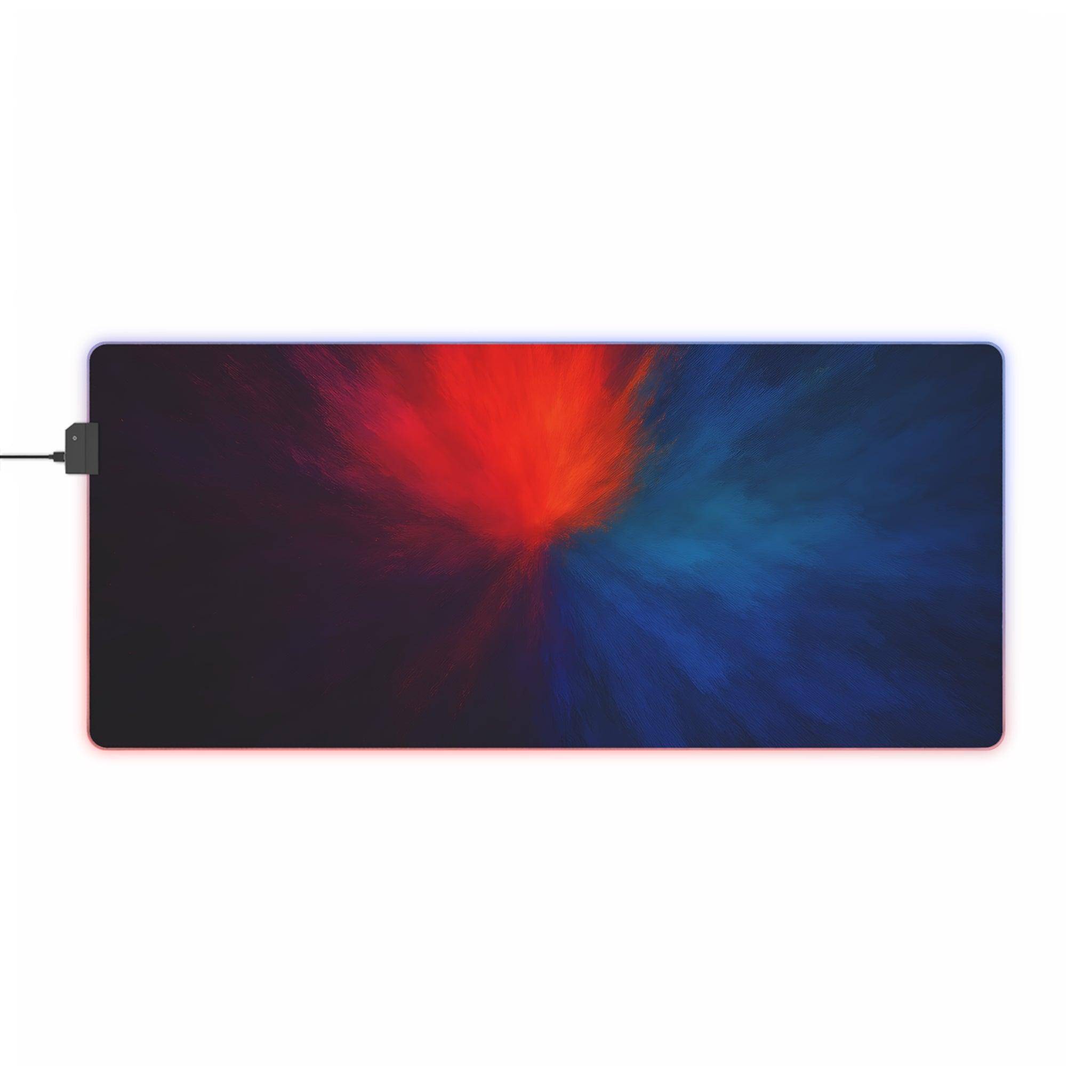 RGB Nebula LED Gaming Mouse Pad — Extended Desk Mat for PC Gamers