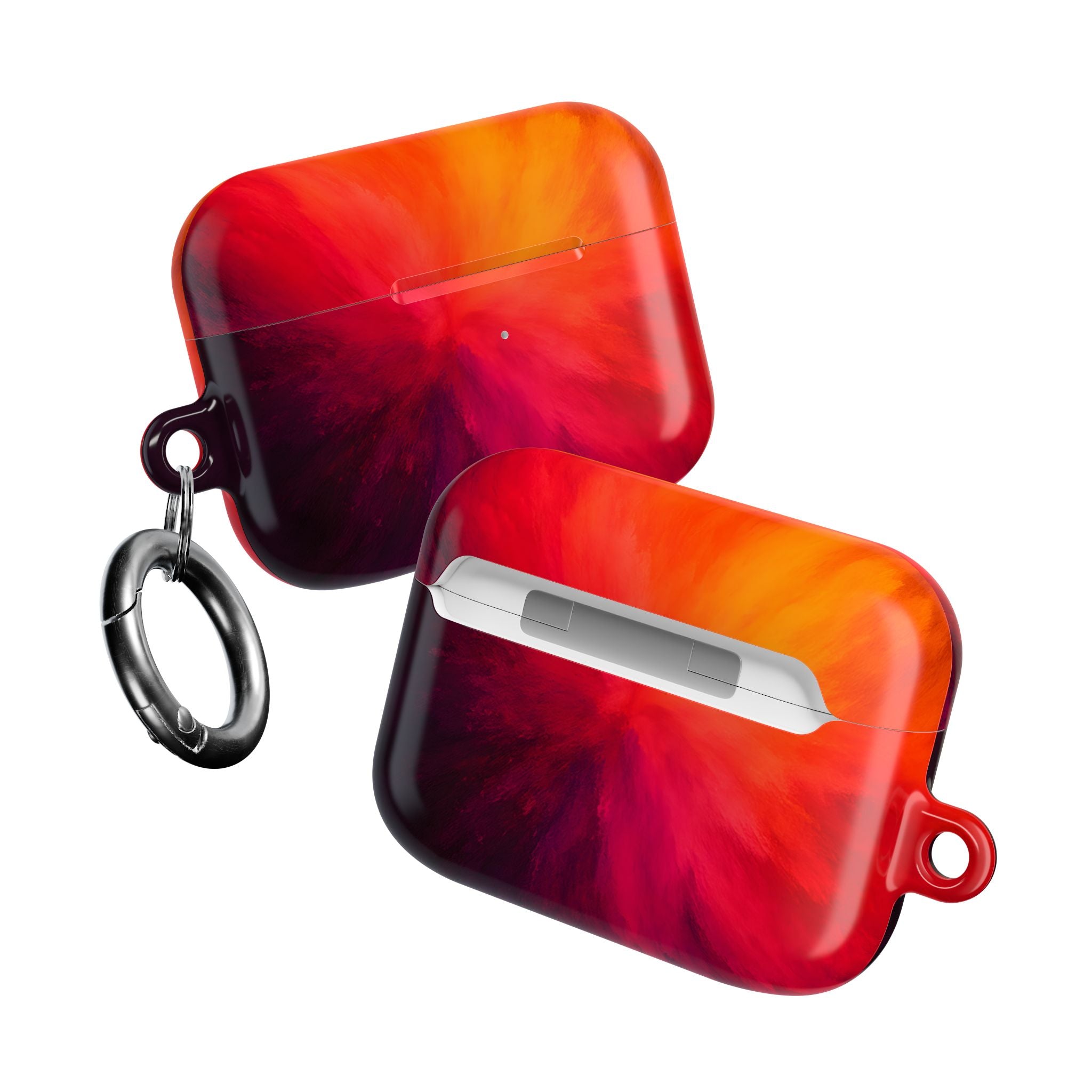 AirPod Case — Red Orange Nebula Protective Cover