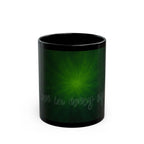 Green Aura Mug — Mystical Glow Coffee Cup (11oz & 15oz)