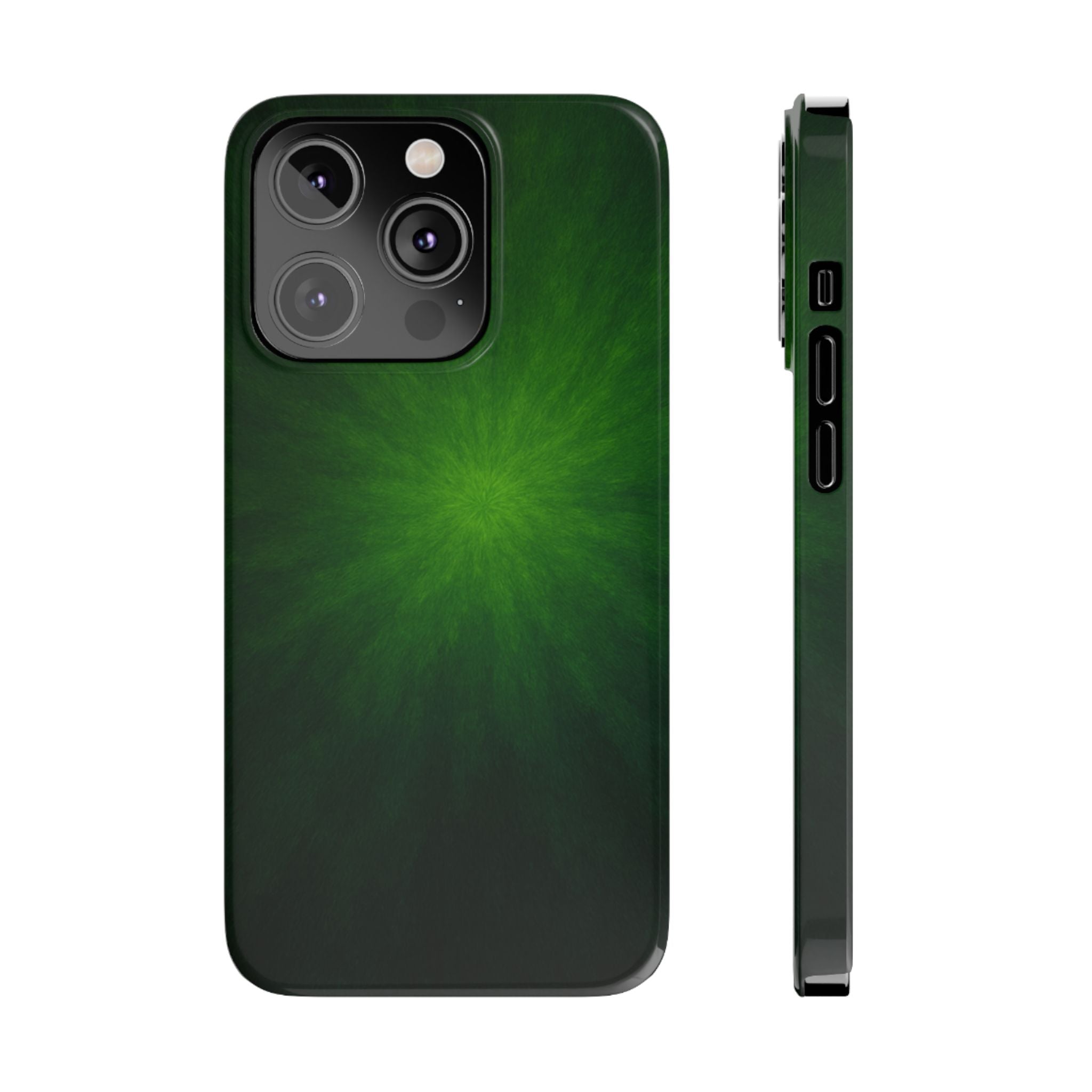 Slim Phone Case — Emerald Burst Gradient Slim Case