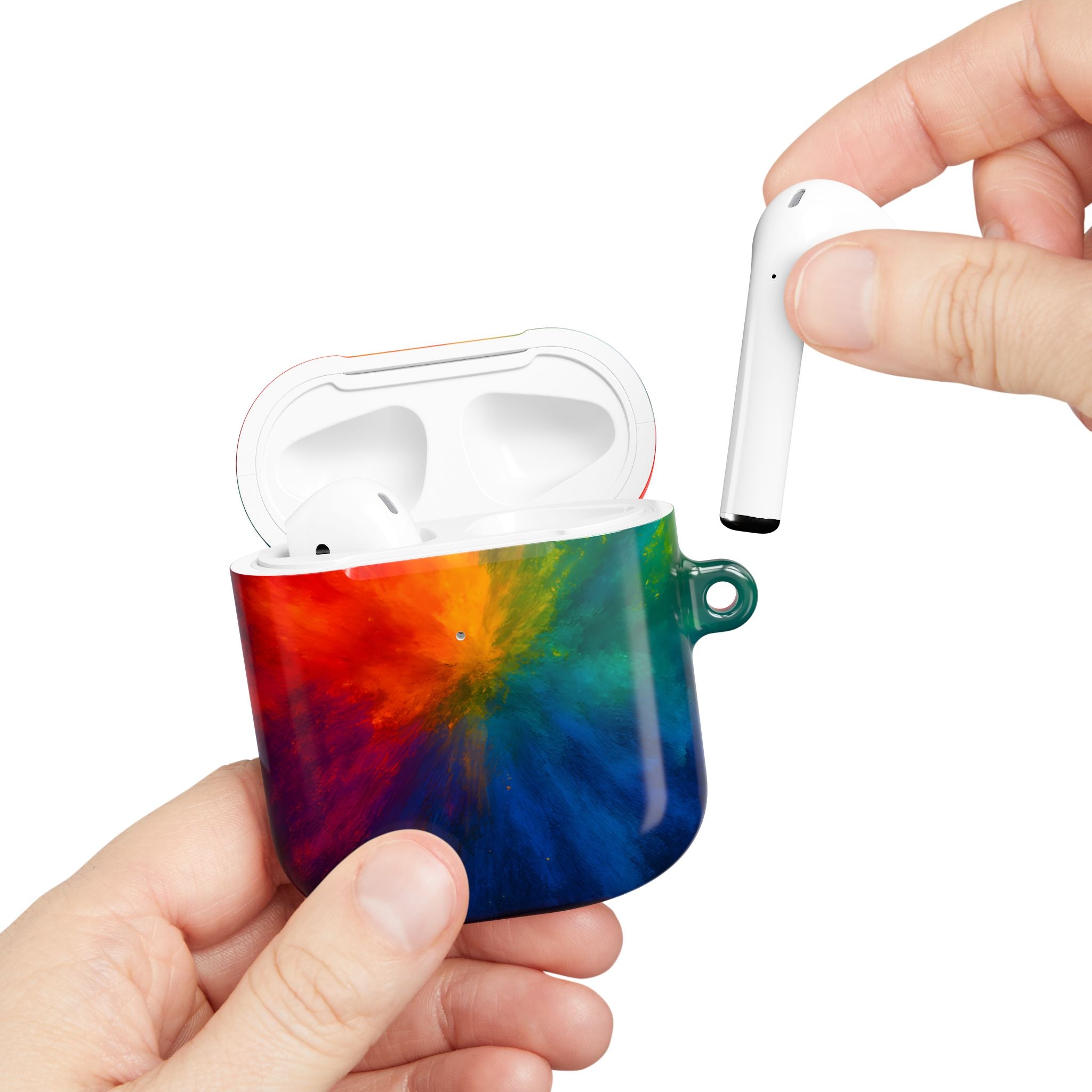 Rainbow Burst AirPod Case