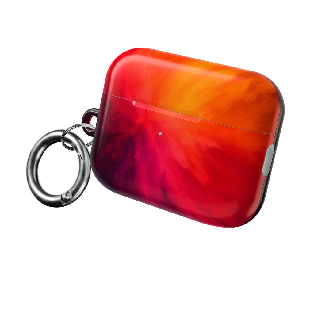 AirPod Case — Red Orange Nebula Protective Cover