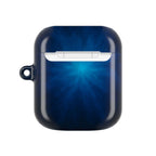 Nebula Blue AirPod Case — Galaxy Burst Protective Case