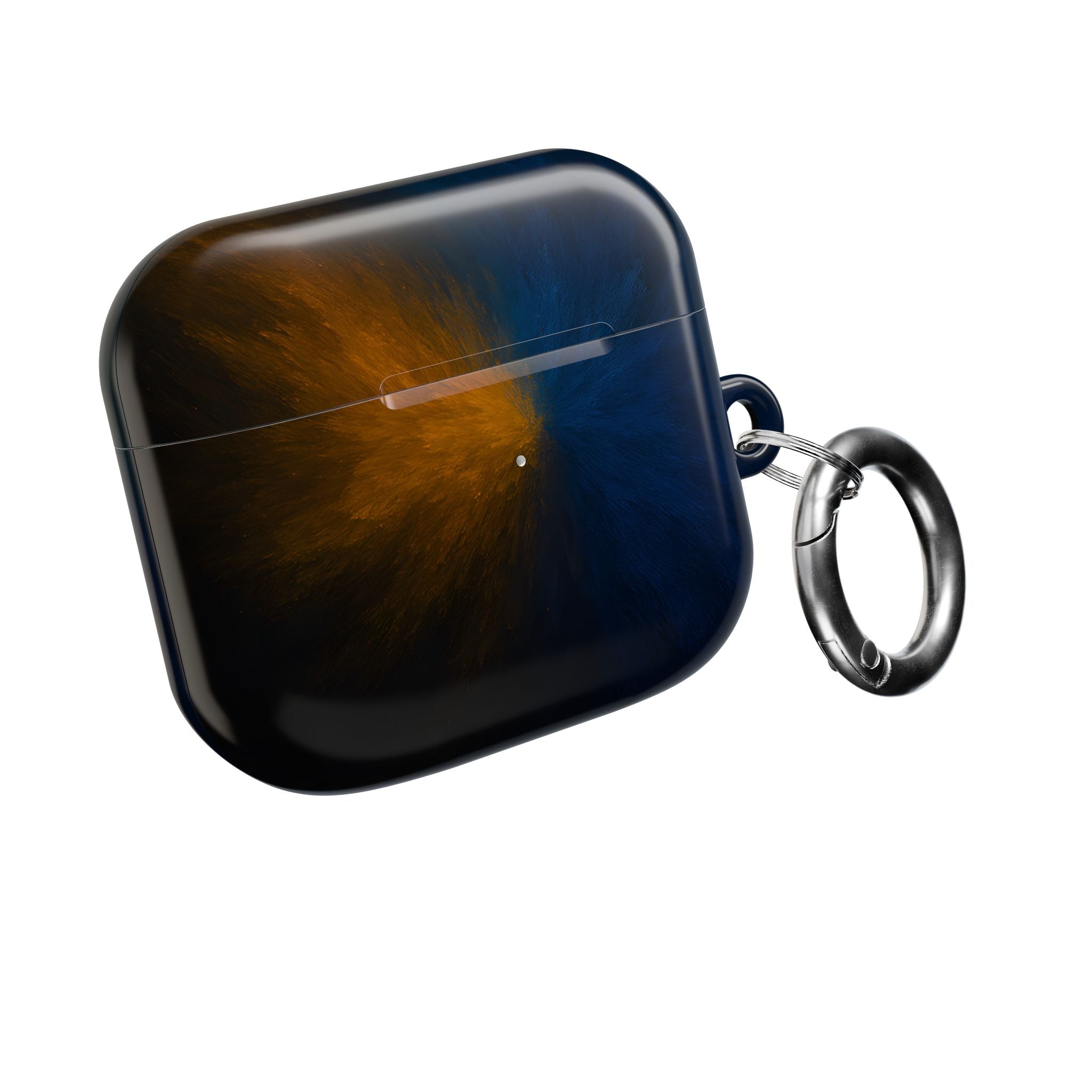 AirPod Case — Blue & Orange Nebula Protective Cover