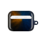 AirPod Case — Blue & Orange Nebula Protective Cover