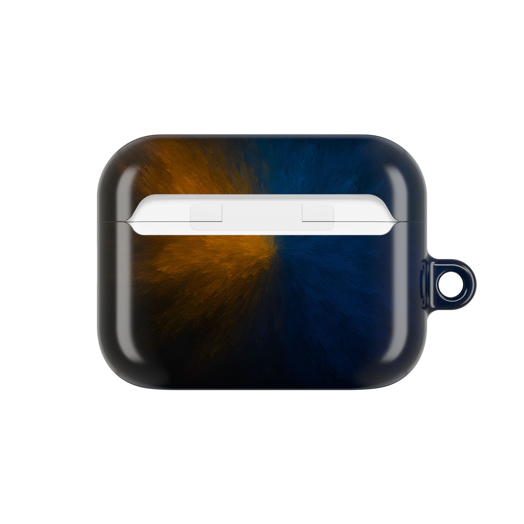 AirPod Case — Blue & Orange Nebula Protective Cover