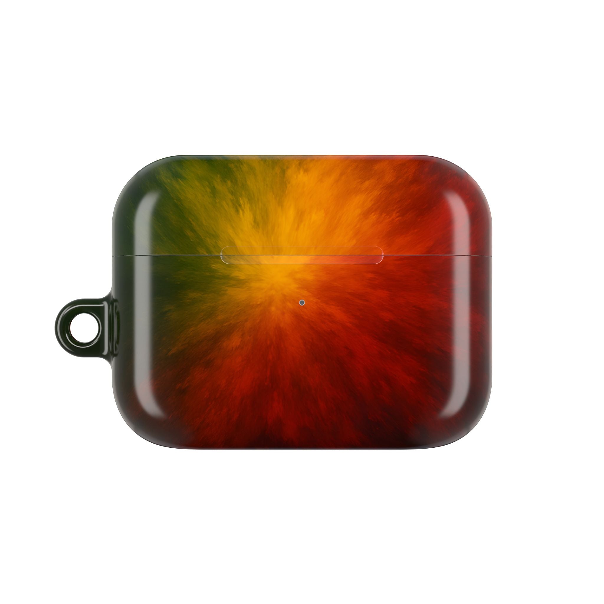 AirPod Case — Red Orange Green Nebula Protective Charging Case