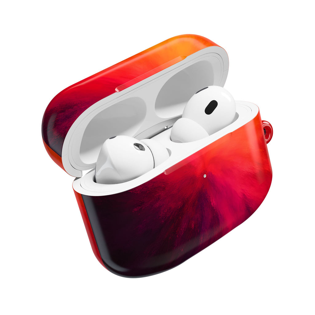 AirPod Case — Red Orange Nebula Protective Cover