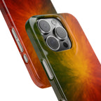 Autumn Burst Slim Phone Case — Fall Color Explosion Phone Cover