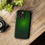 Slim Phone Case — Emerald Burst Gradient Slim Case