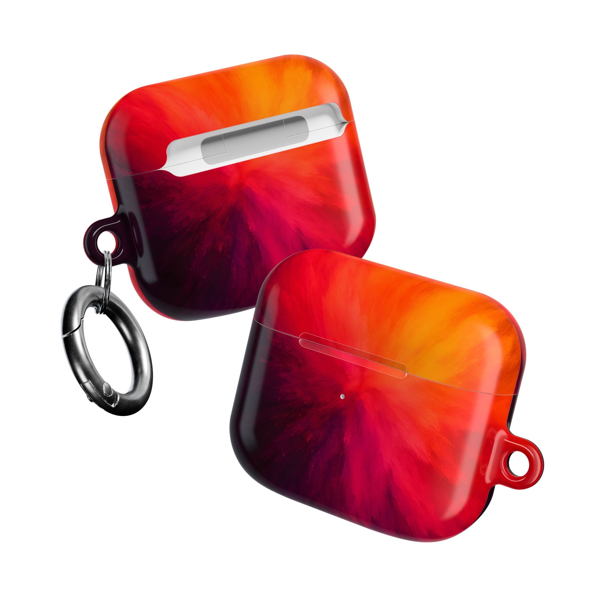 AirPod Case — Red Orange Nebula Protective Cover