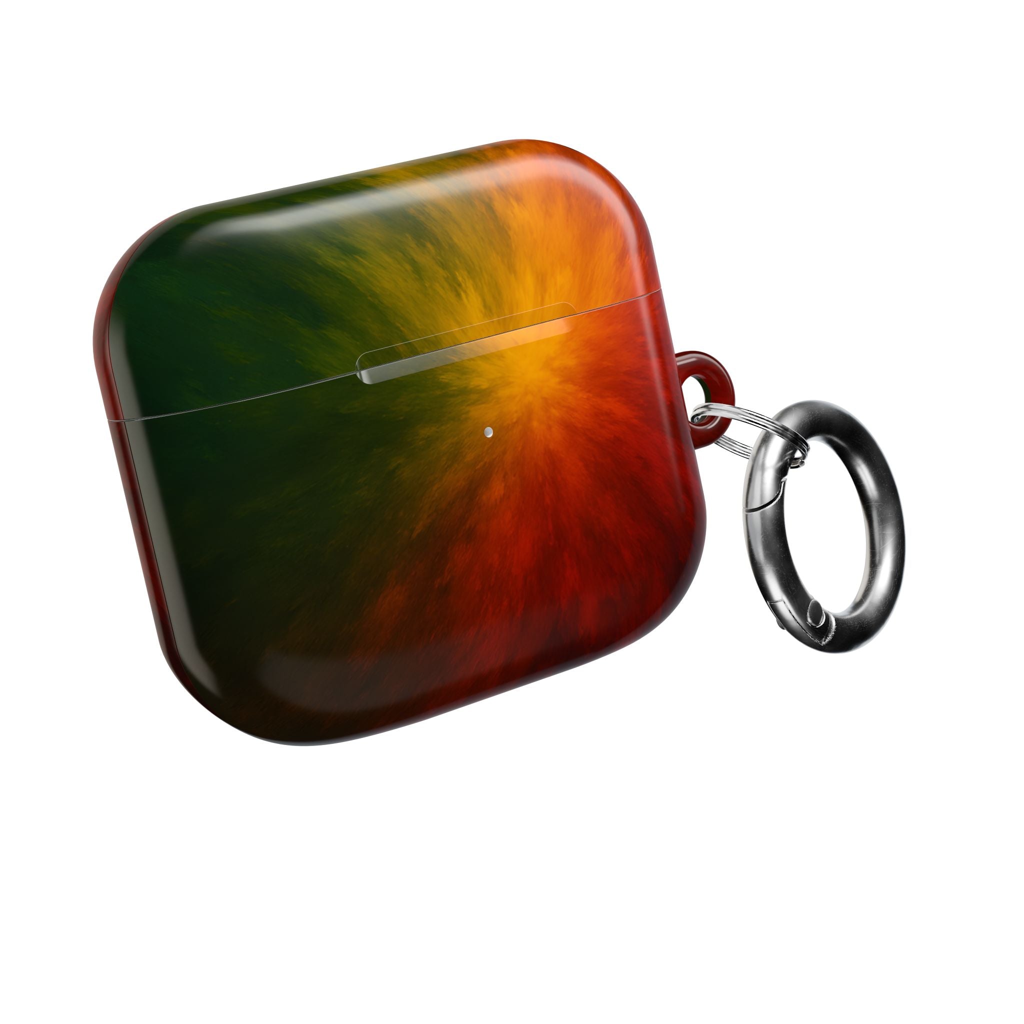 AirPod Case — Red Orange Green Nebula Protective Charging Case