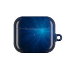 Nebula Blue AirPod Case — Galaxy Burst Protective Case