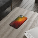 Autumn Burst Slim Phone Case — Fall Color Explosion Phone Cover