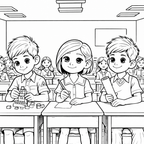 Happy Family Adventures Coloring Book